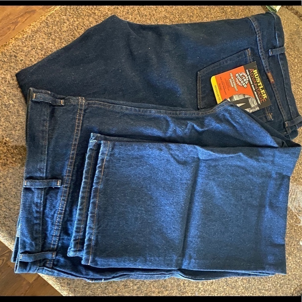 Rustler Advantage Heavyweight Jeans 2 pair NWT​​​​​​​​​​​ - Picture 2 of 4